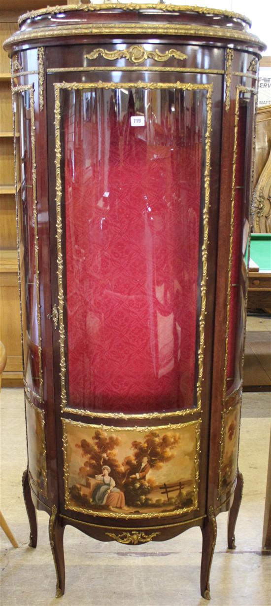 Ormolu mounted vitrine